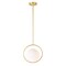 Cwi Lighting Celeste 1 Light Mini Pendant With Medallion Gold Finish 1212P14-1-169 - alternate 7